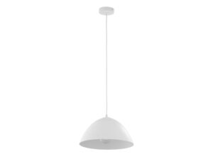 Miniaturka 8 - Lampa wisząca Faro 34 cm w kolorze białym na białym tle