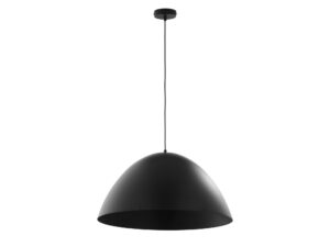 Miniaturka 10 - Lampa wisząca Faro 50 cm w kolorze czarnym na białym tle