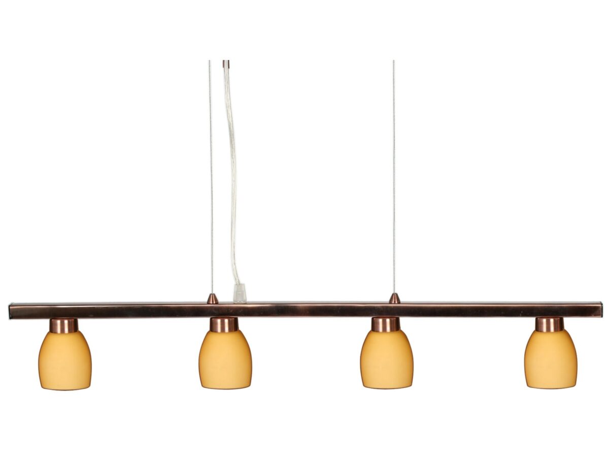 Lampa wisząca Felereta miedziana 4-punktowa G9