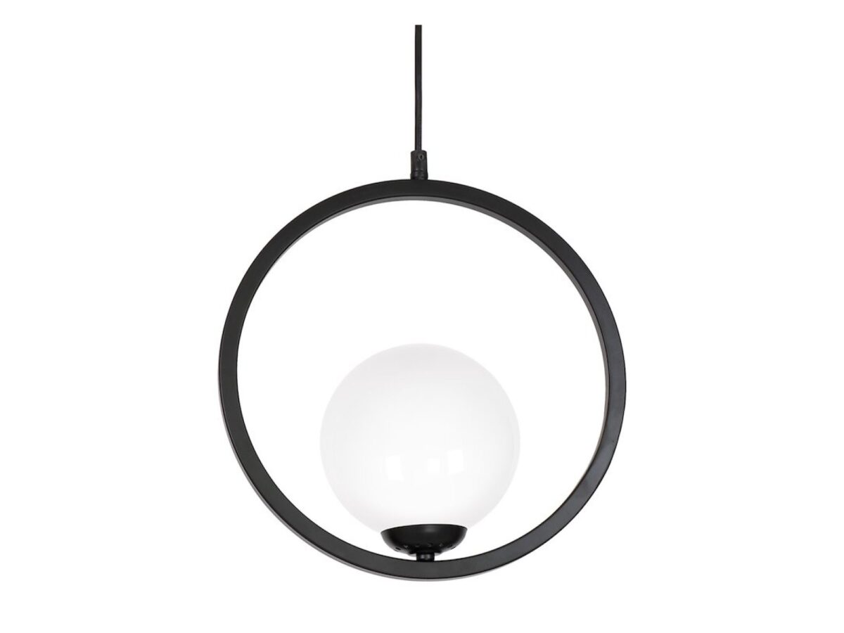 Lampa wisząca Feleria pojedyncza E14 czarna