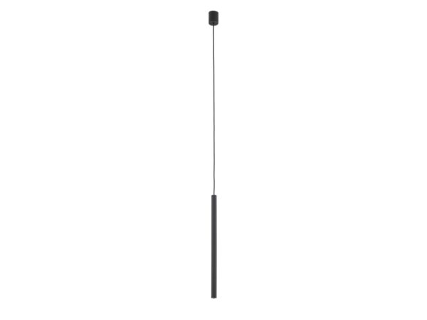 Lampa wisząca Ferro czarna 50 na białym tle