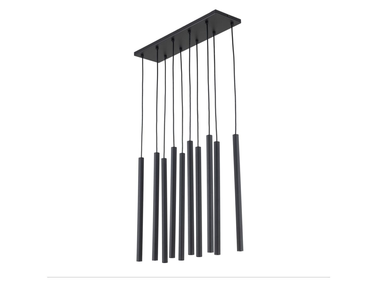 Lampa wisząca Ferro Listwa 10-punktowa G9 60 cm
