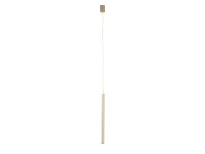 Miniaturka 4 - Lampa wisząca Ferro piaskowy bez szampanski 50 na białym tle