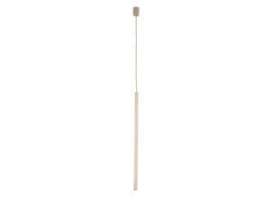 Miniaturka 5 - Lampa wisząca Ferro piaskowy bez szampanski 75 na białym tle