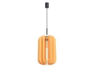 Miniaturka 15 - Lampa wisząca filcowa Mulvessa 27 cm żółto-czarna