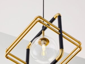Miniaturka 4 - Lampa Fiori z przezroczystym szkłem w dodatkowym ujęciu
