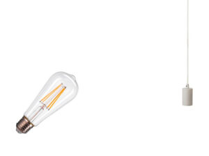 Miniaturka 3 - Lampa wisząca Fitu Lamp Set biała 2700 K do szyny 3-fazowej