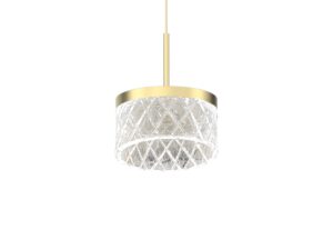 Miniaturka 1 - Lampa wisząca Galedona 9 W widok boczny