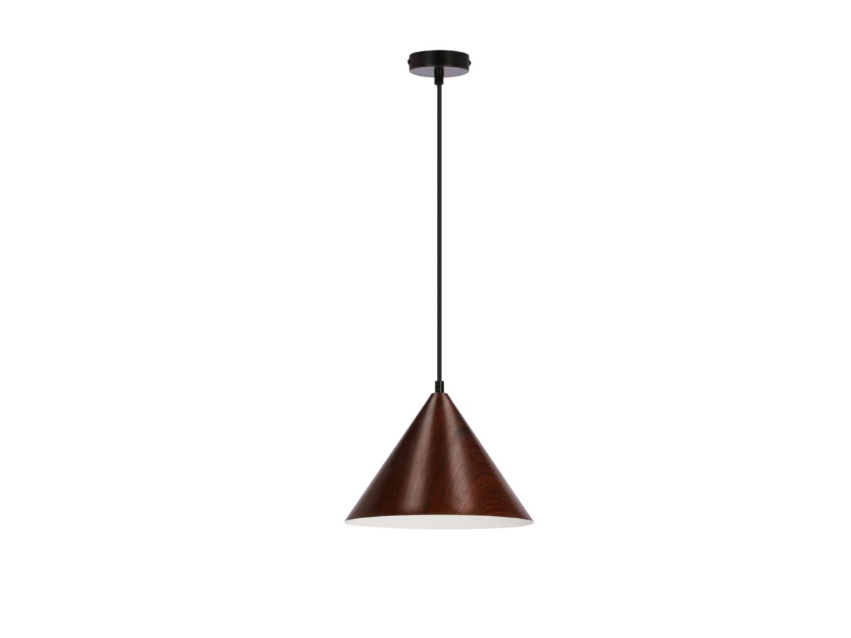Lampa wisząca Galonira E27 25 cm z metalowym kloszem