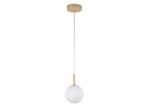 Miniaturka 3 - Lampa wisząca Gama 1 w kolorze złoty beż na białym tle