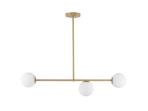Miniaturka 3 - Lampa wisząca Gama 3 w wykończeniu złoty beż