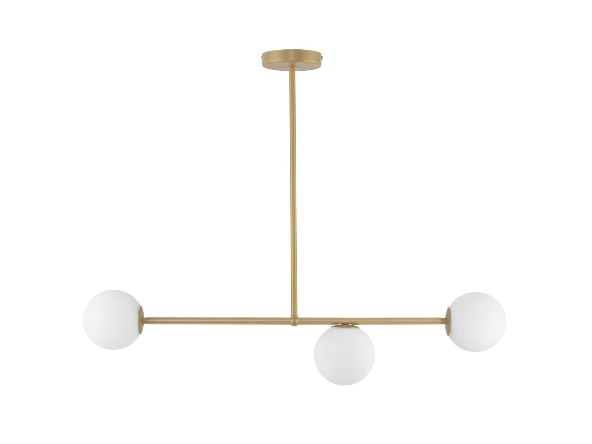 Lampa wisząca Gama 3 w wykończeniu złoty beż