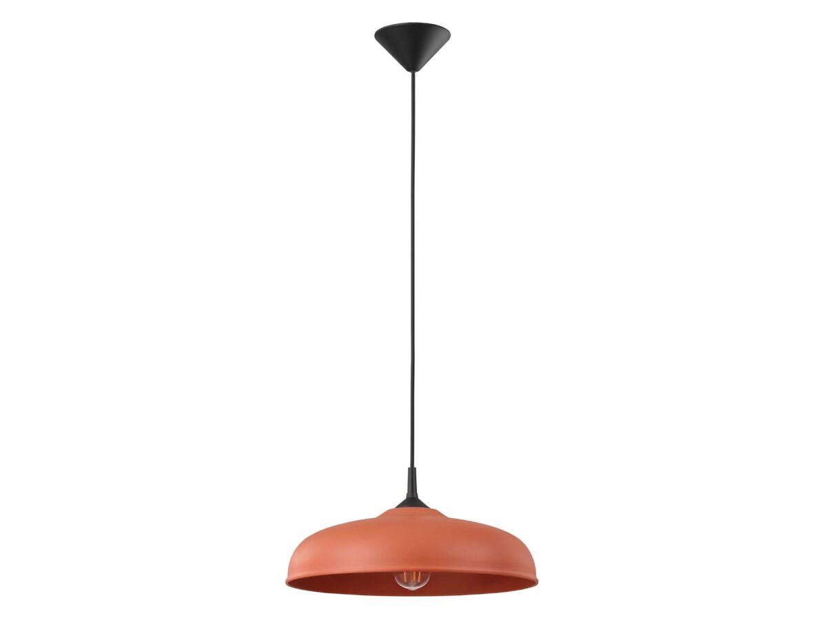 Lampa wisząca GIREA ochra czerwona