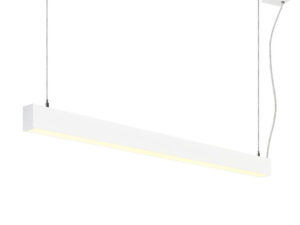 Miniaturka 8 - Lampa wisząca Glenos 2.0 120 cm biała, oprawa liniowa LED