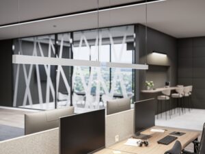 Miniaturka 6 - Lampa wisząca Glenos 2.0 biała 150 cm w aranżacji