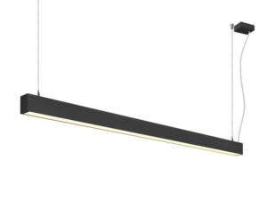 Miniaturka 7 - Lampa wisząca Glenos 2.0 czarna 150 cm, pełny widok