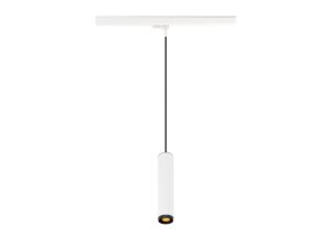 Miniaturka 4 - Lampa wisząca Grip! L do szyny 3-fazowej w kolorze białym i czarnym