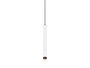 Miniaturka 7 - Lampa wisząca Grip! S biało-czarna, pełne zawieszenie i wpuszczana rozeta
