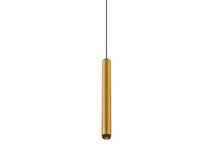 Miniaturka 3 - Lampa wisząca Grip! S złoto-czarna z pełnym zawieszeniem