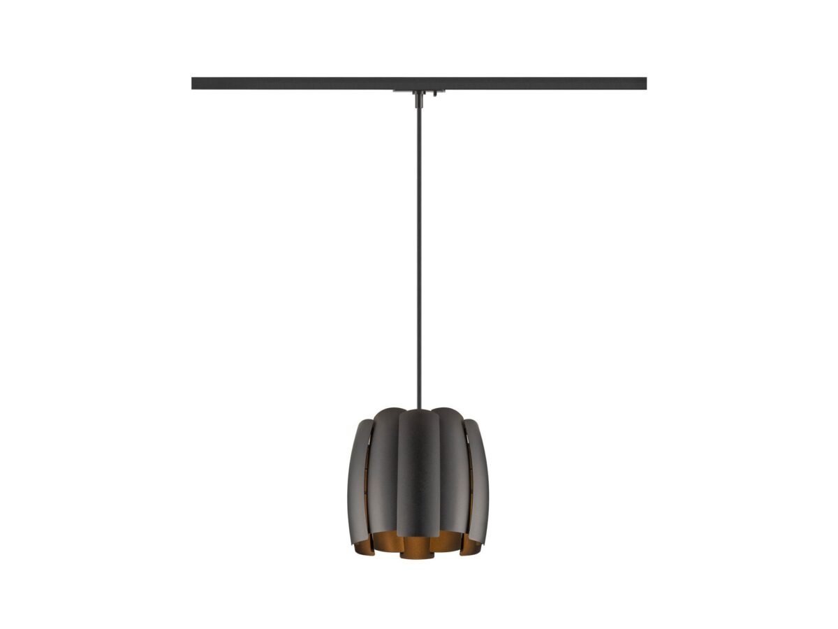 Lampa wisząca szynowa Haven 25 E27 1-fazowa Ø25 cm