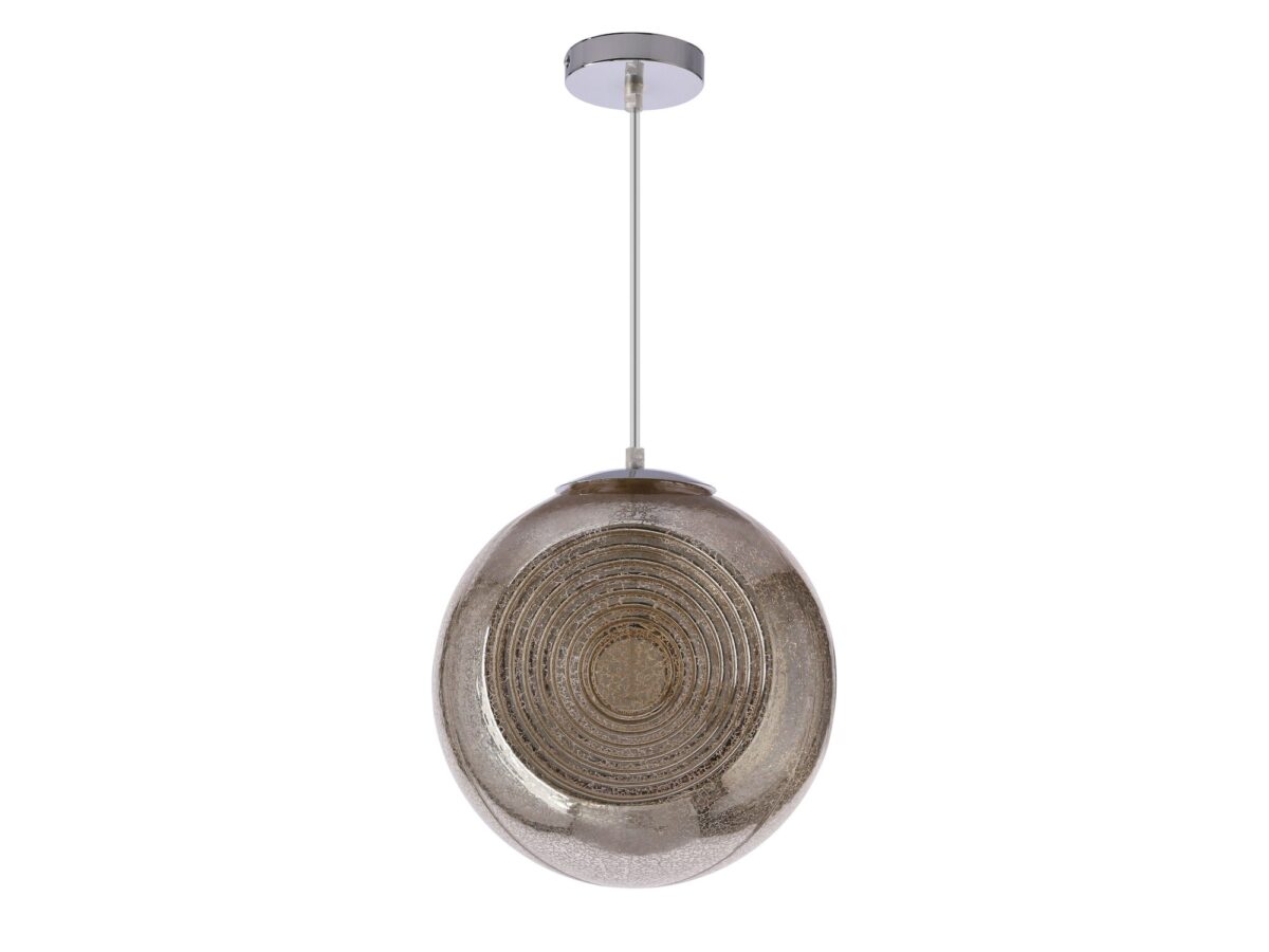 Lampa wisząca Helaveta 28 cm ze szklanym kloszem