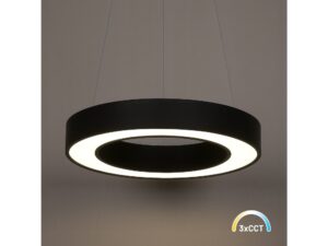 Miniaturka 2 - Lampa wisząca LED Ilerena 40 W 40 cm z regulacją barwy – zdjęcie 3