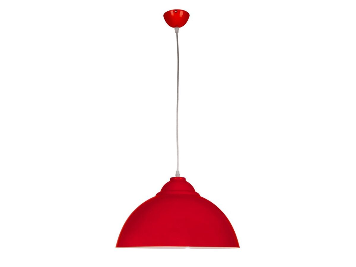 Lampa wisząca Ilovora z metalowym kloszem 38 cm