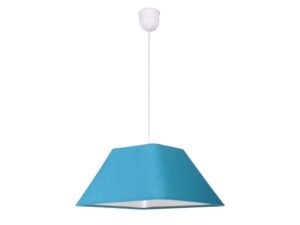 Miniaturka 3 - Turkusowa lampa wisząca Ilvirino z abażurem 35 cm