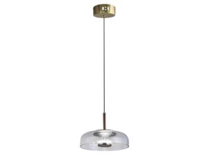 Miniaturka 6 - Lampa wisząca Isameta LED 6 W z kloszem szklanym 23 cm