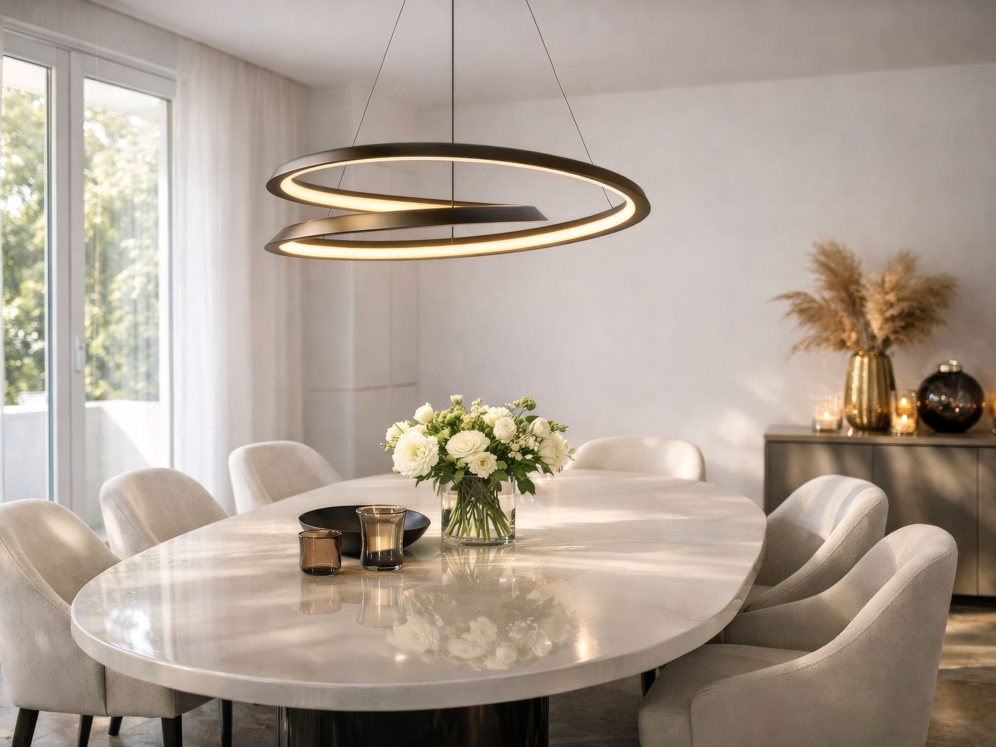 Lampa wisząca Isaveta w aranżacji wnętrza
