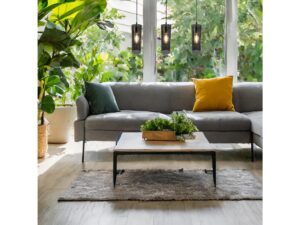 Miniaturka 2 - Lampa wisząca Isenio 3 × E27 70 cm czarna – zdjęcie 3