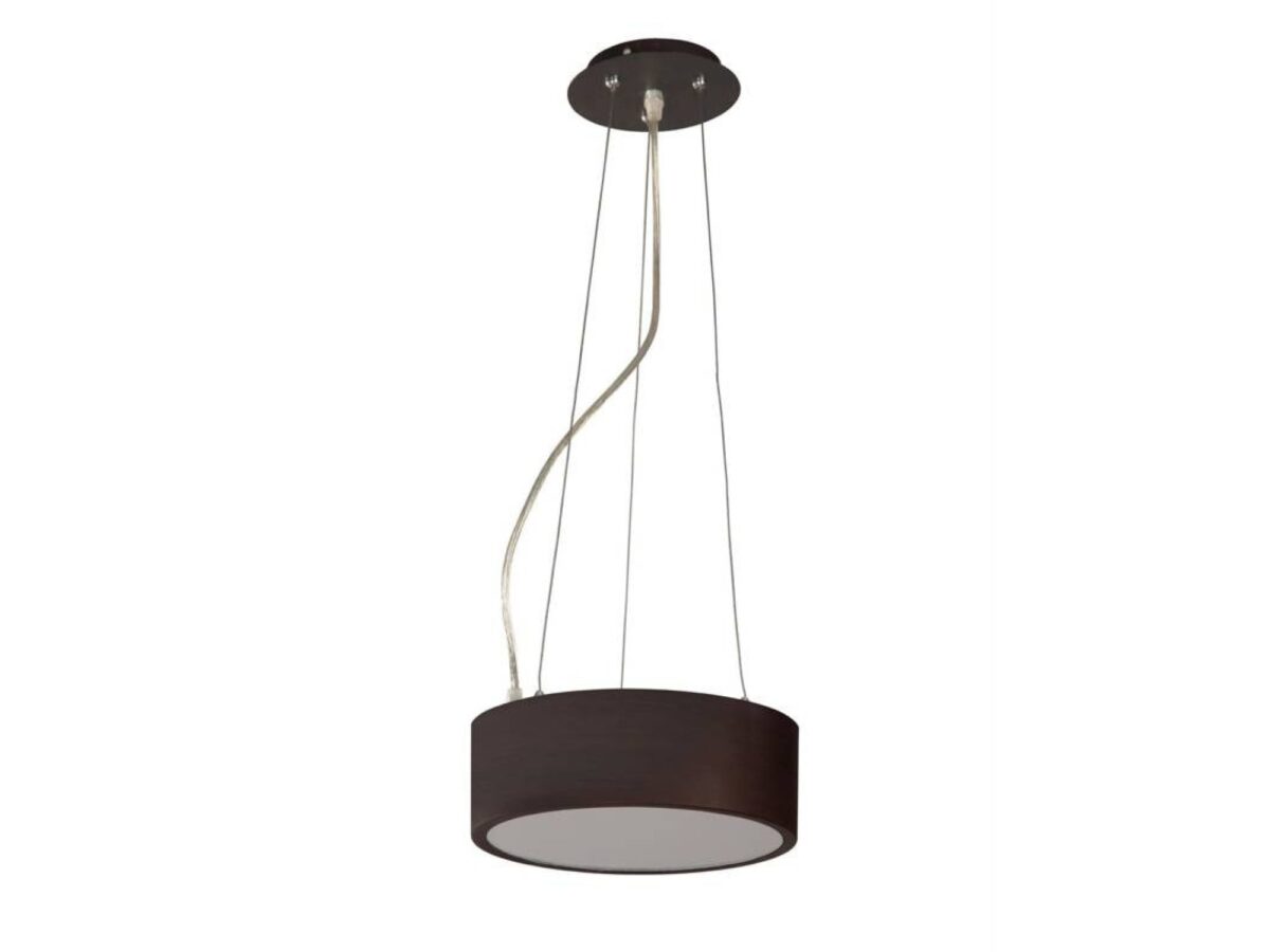 Lampa wisząca Isevia wenge G10q 33 cm