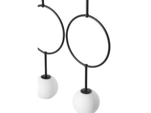 Miniaturka 3 - Lampa wisząca ISUULLA C czarna – drugie ujęcie potrójnej oprawy