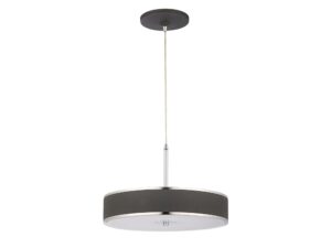 Miniaturka 1 - Lampa wisząca Jazz trzy punkty chrom i grafit, widok produktu
