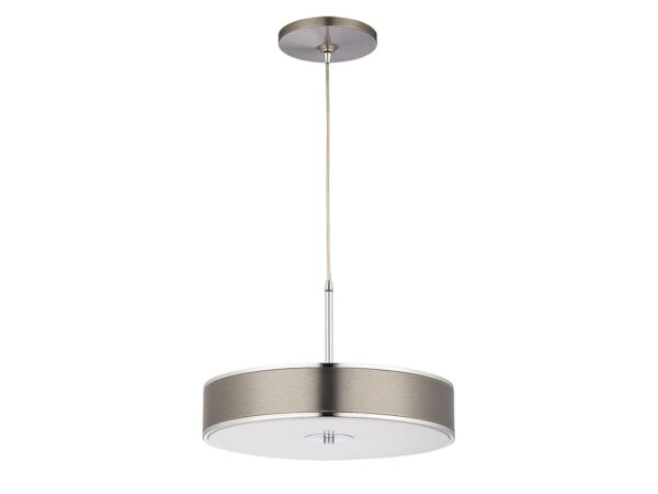 Lampa wisząca Jazz trzy punkty chrom i srebrny, widok produktu
