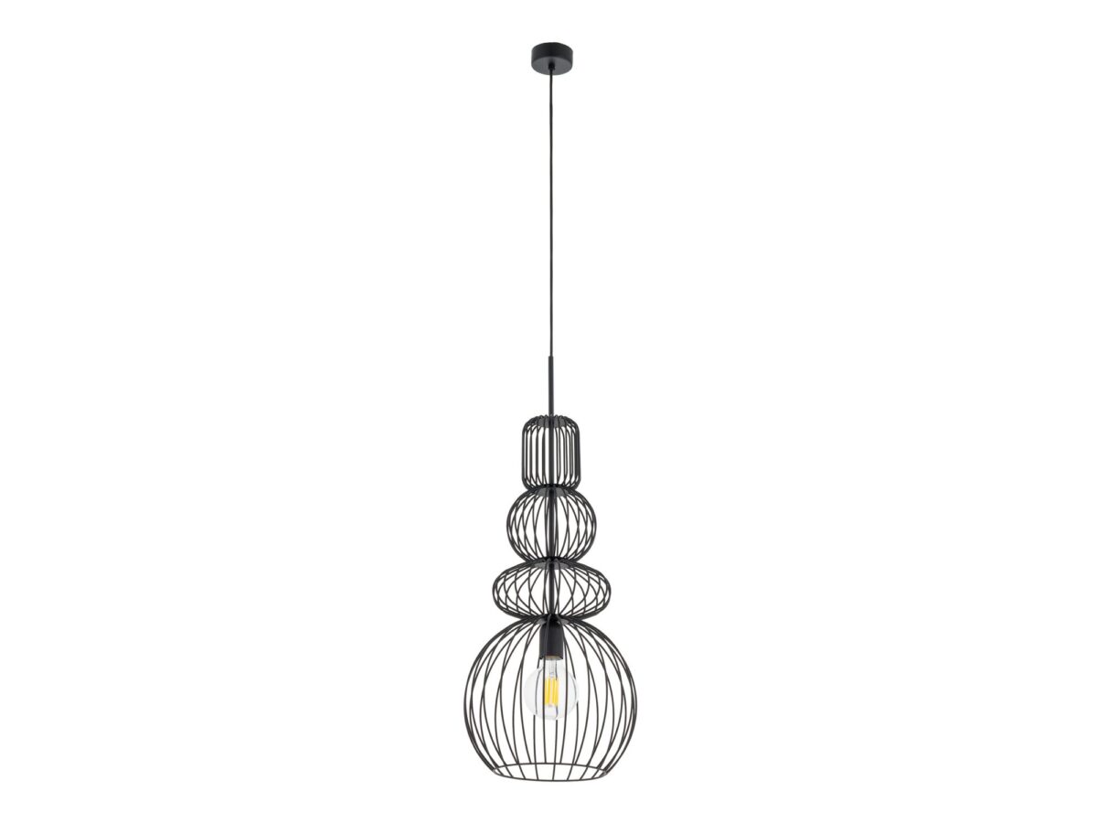Lampa wisząca Kago 1-punktowa ażurowa 30 cm