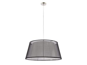 Miniaturka 2 - Lampa wisząca Kaloria z czarnym podwójnym abażurem