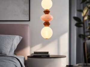Miniaturka 1 - Lampa wisząca Kamesina LED 15 W w aranżacji wnętrza