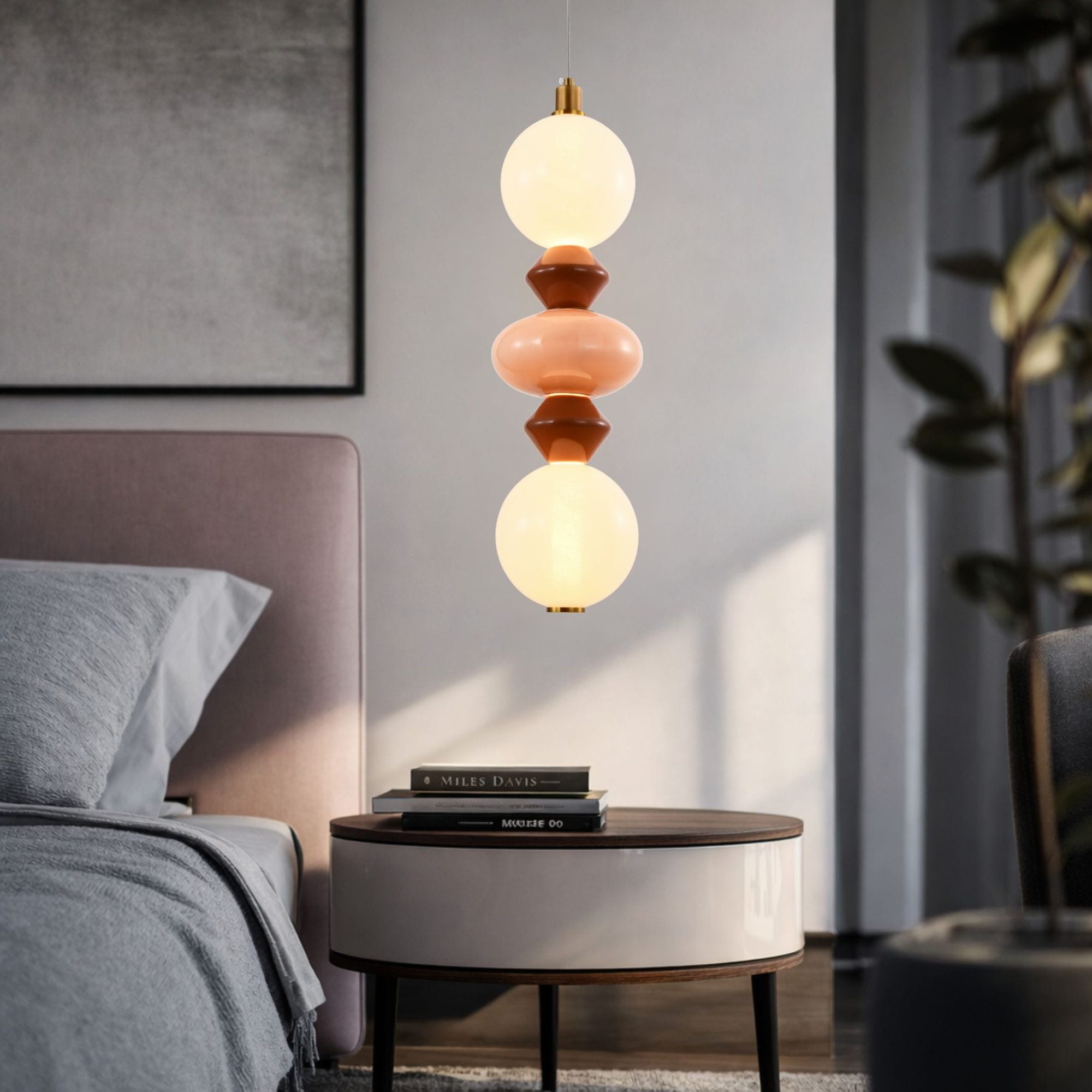 Lampa wisząca Kamesina LED 15 W w aranżacji wnętrza