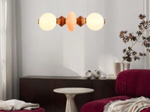 Miniaturka 1 - Lampa wisząca Kamesina LED 15 W w aranżacji jadalni
