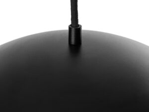 Miniaturka 8 - Czarna lampa wisząca KUUL E – dodatkowy widok klosza