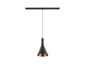 Miniaturka 1 - Lampa Lalu Cone 15 czarna, szczegół klosza i zawieszenia