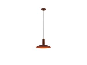 Miniaturka 5 - Baza LED Lalu brązowa w przykładowym połączeniu z abażurem