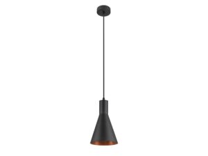 Miniaturka 1 - Lalu Set Cone 15 czarna – detal stożkowego klosza