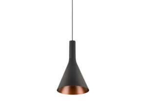 Miniaturka 4 - Lampa wisząca Lalu Set Cone 15 – zbliżenie stożkowego klosza