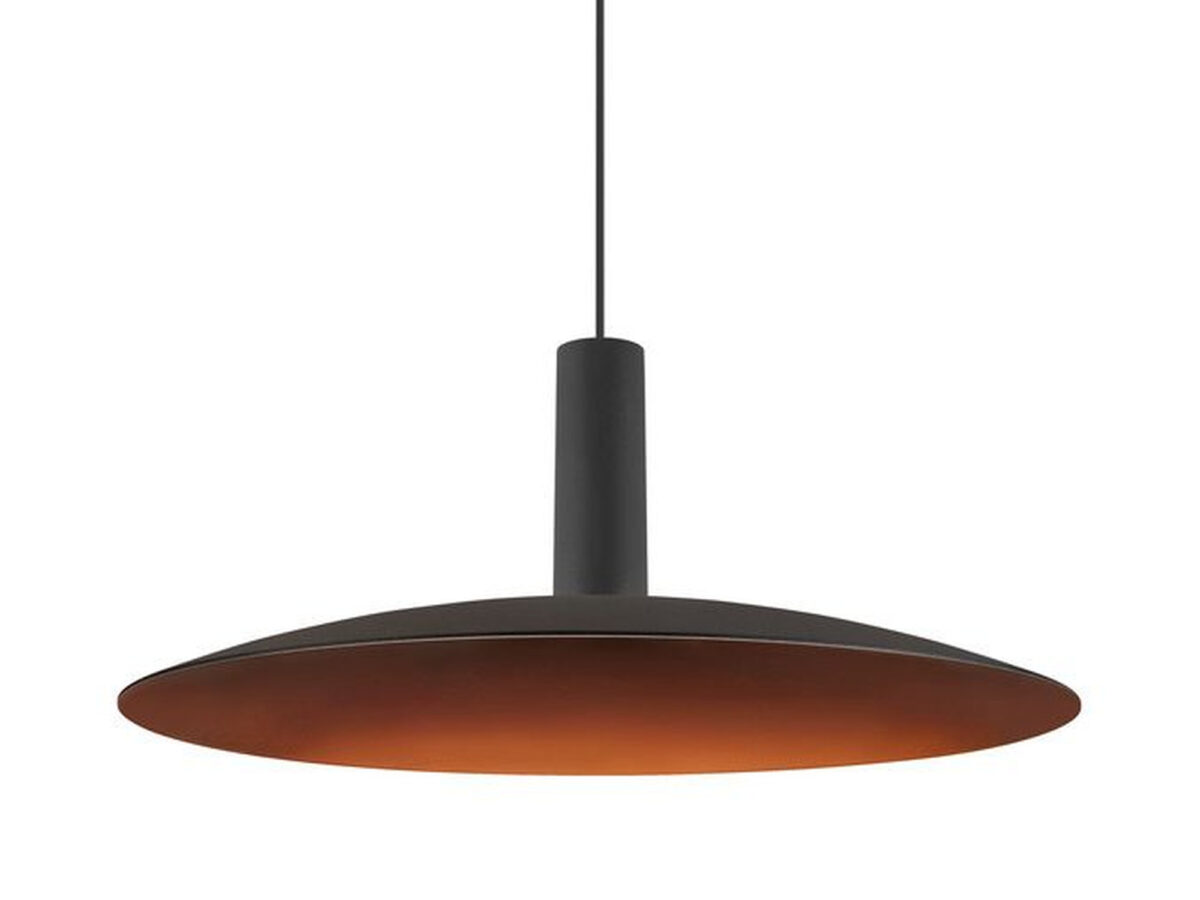 Lampa wisząca Lalu Set Elypse 33 LED 9,5 W czarna, rozeta natynkowa