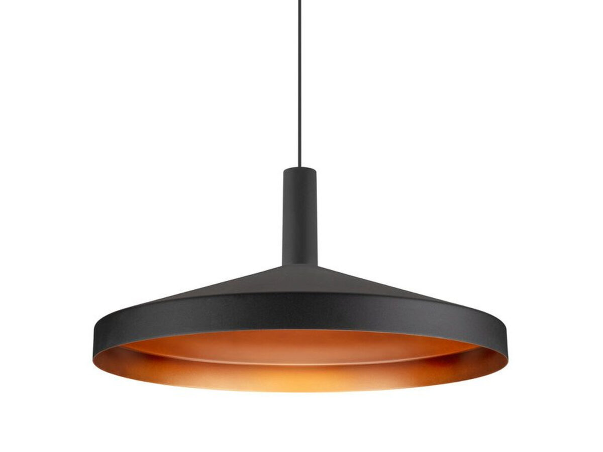 Lampa wisząca LED 9,5 W Lalu Set Tetra 36 cm czarna, rozeta natynkowa