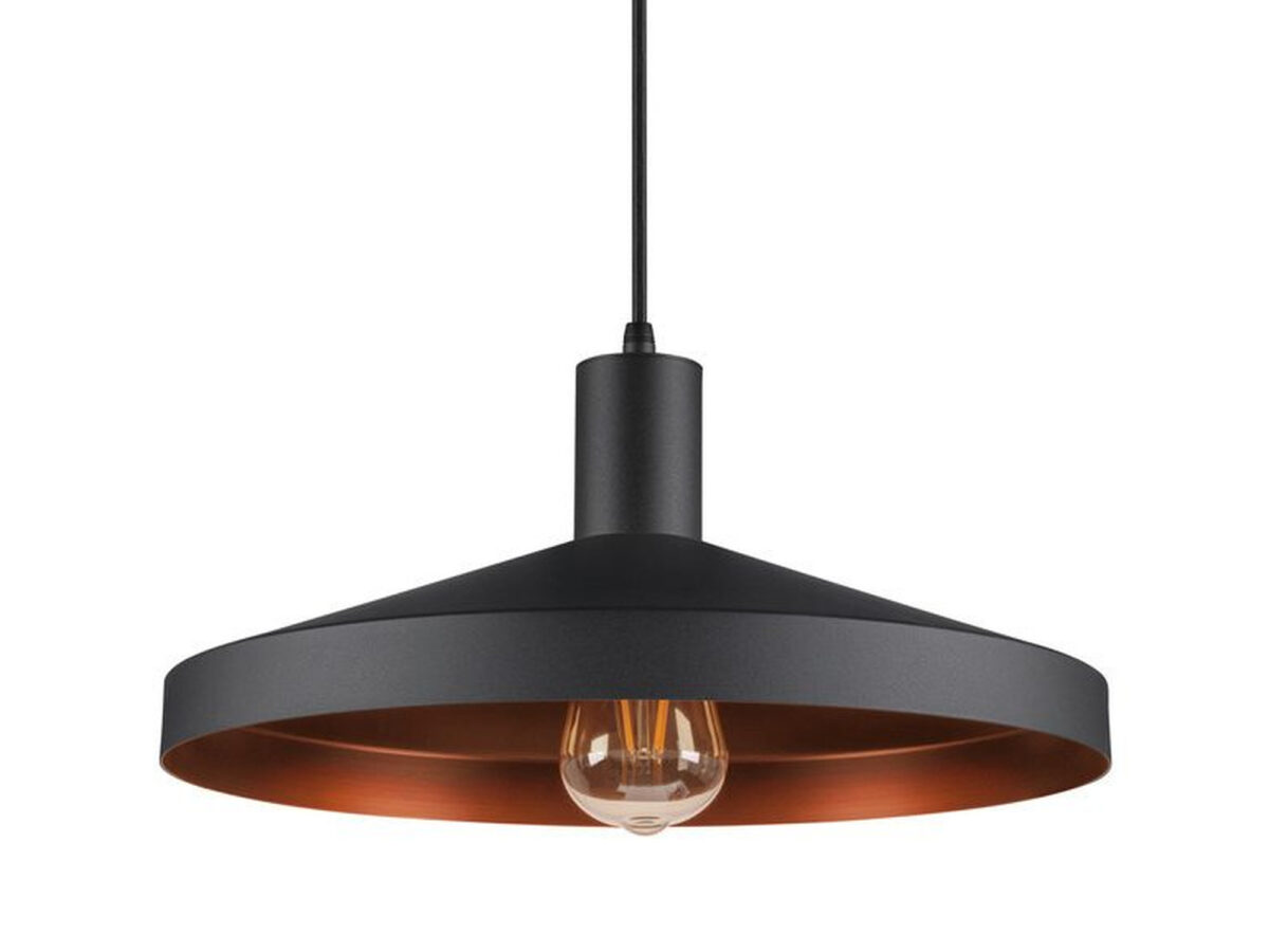 Lampa wisząca Lalu Set Tetra 36 E27 czarna