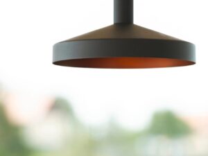 Miniaturka 2 - Czarna oprawa Lalu Set Tetra 36 LED, zbliżenie klosza i wnętrza