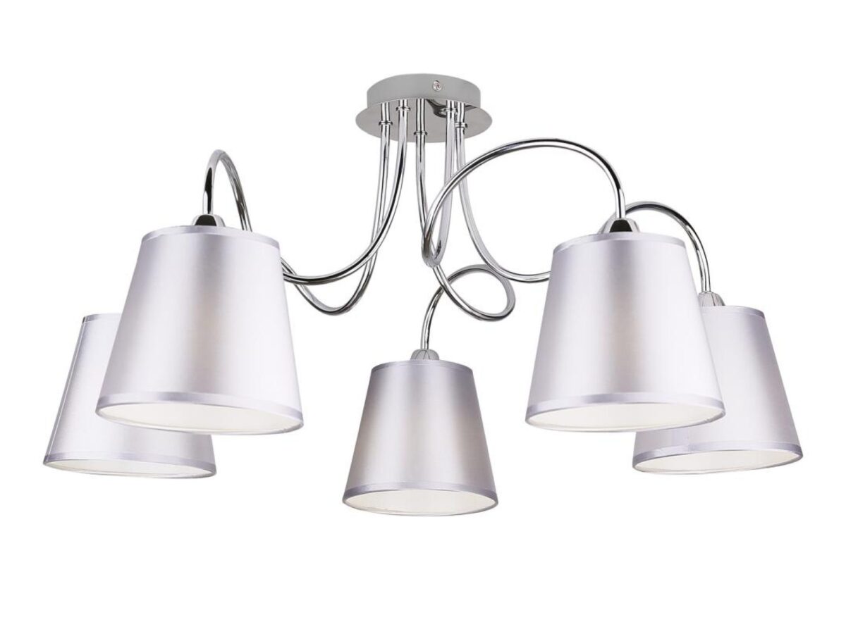 Lampa wisząca Larosira 5-punktowa E14 70 cm chrom